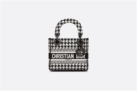 houndstooth lady dior|Mini Lady D.